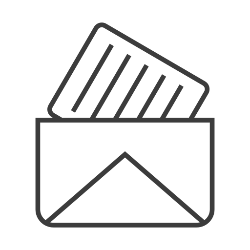 편지 무료 아이콘