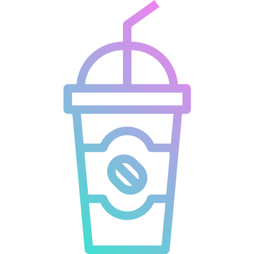 Ice coffee - Free food icons