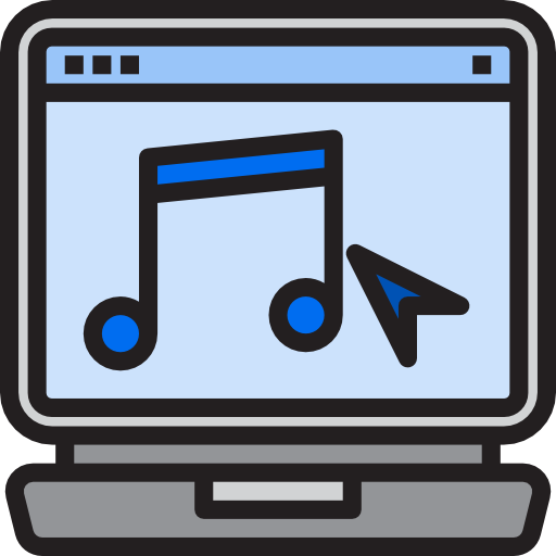 Music Notes Catkuro Lineal Color Icon