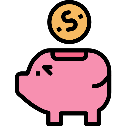 Piggy bank Free Icon