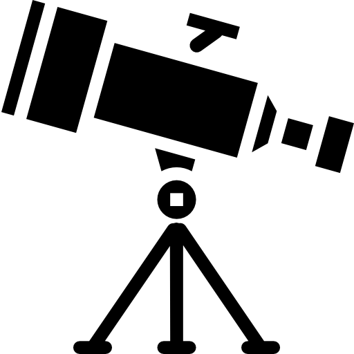 télescope Icône gratuit