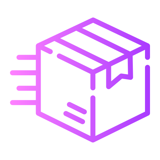 caja de entrega icono gratis