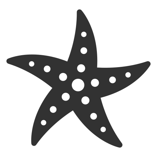 estrella de mar icono gratis