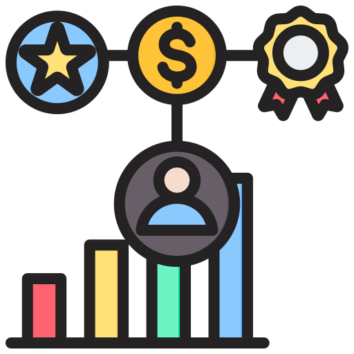 beneficios para empleados icono gratis