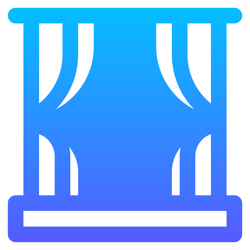 Curtain free icon