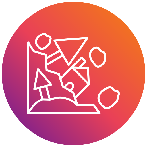 Landslide free icon