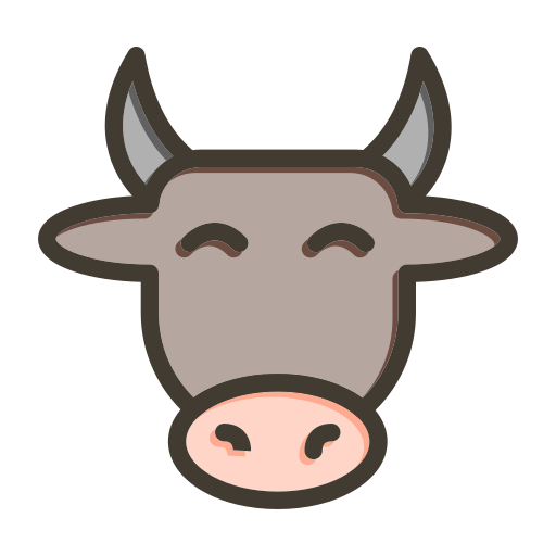 vaca icono gratis