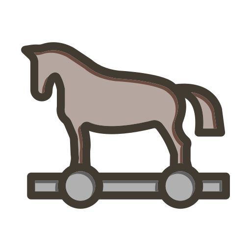 caballo de troya icono gratis