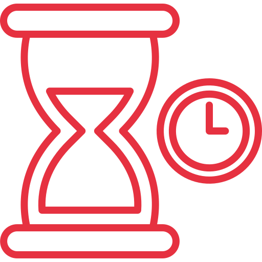 reloj de arena icono gratis