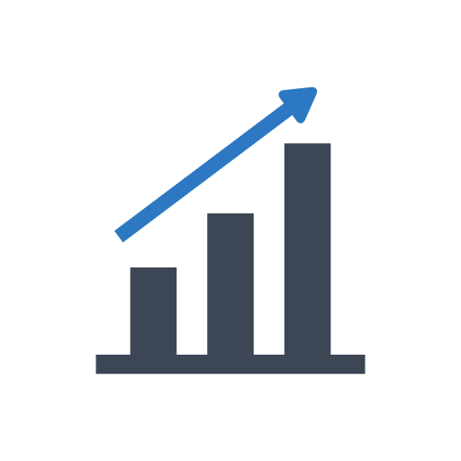 Chart free icon