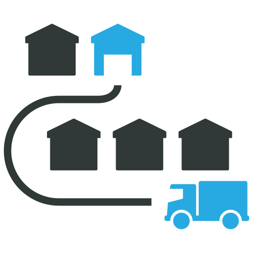 entrega icono gratis