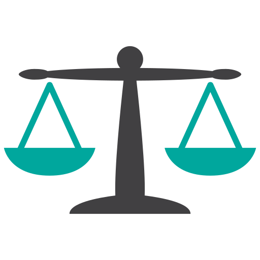 justice Icône gratuit