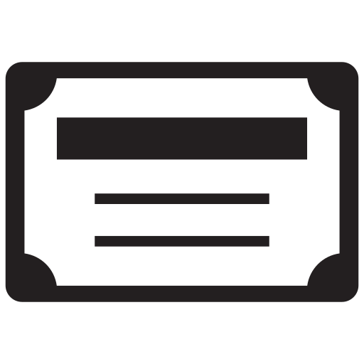 졸업 증서 무료 아이콘