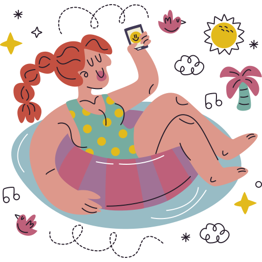 soirée piscine gratuit sticker soirée piscine gratuit sticker