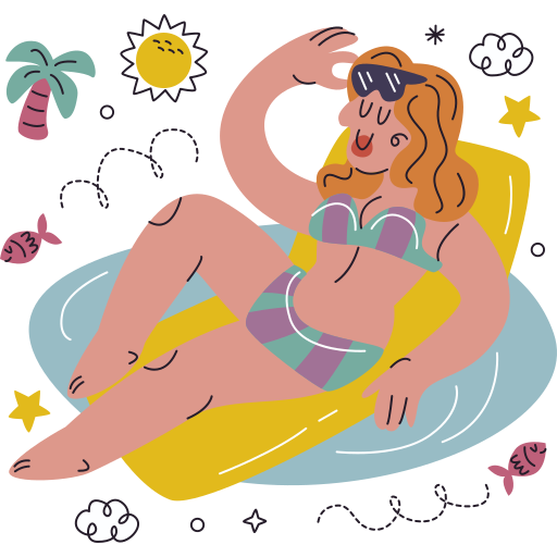 soirée piscine gratuit sticker soirée piscine gratuit sticker