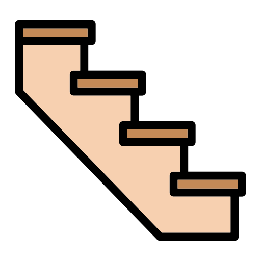 escalera icono gratis