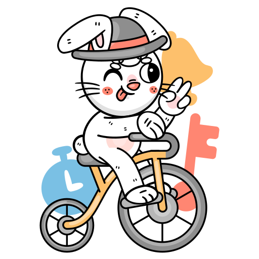 bicicleta gratis sticker