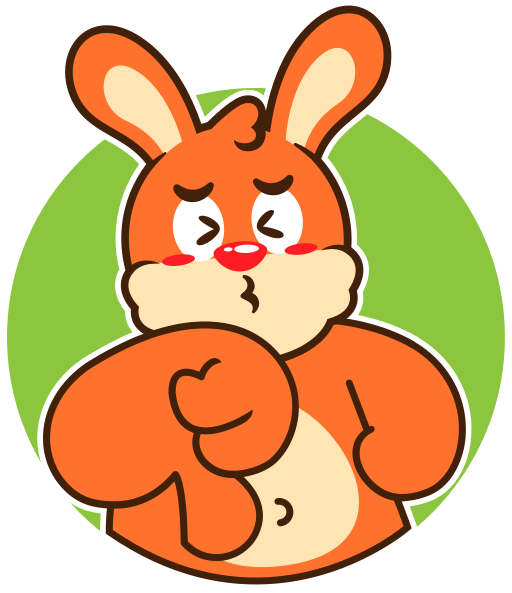 Bunny free sticker Bunny free sticker