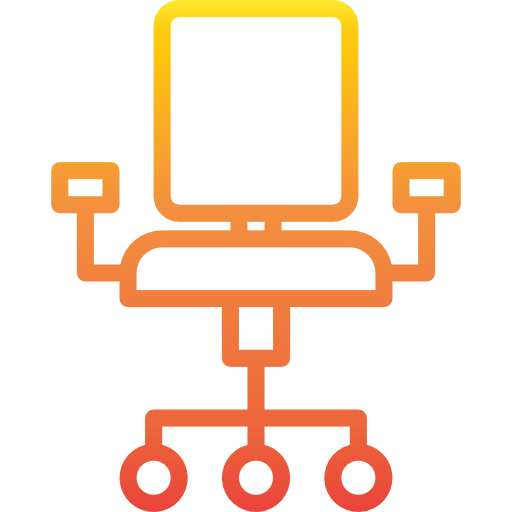 Chair Catkuro Gradient icon