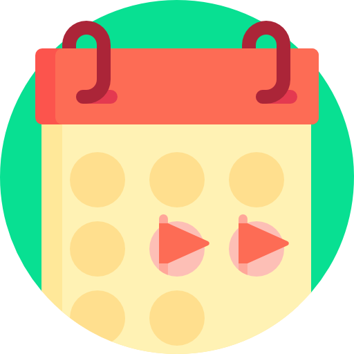 달력 무료 아이콘