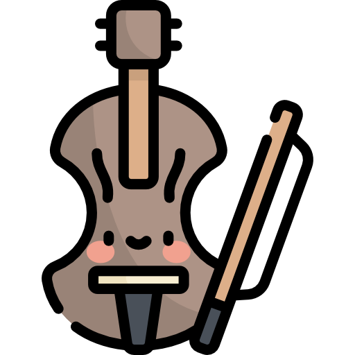 violín icono gratis