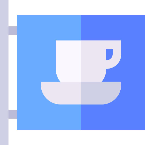 cafetería icono gratis