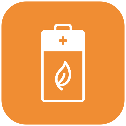 batterie éco Icône gratuit