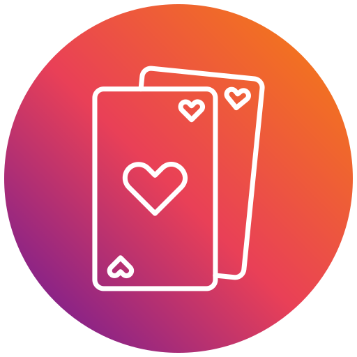 juego de cartas icono gratis