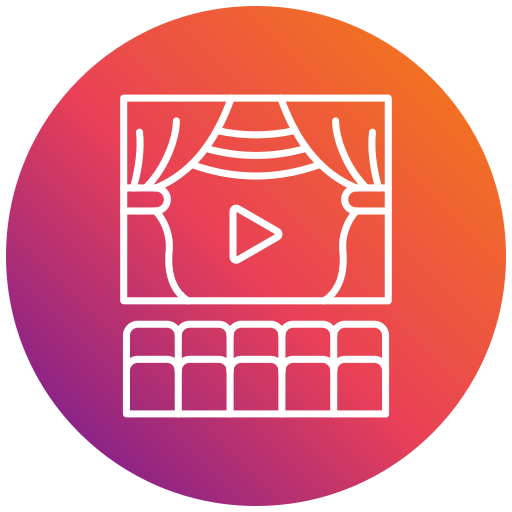 cinéma Icône gratuit