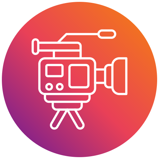 camara de video icono gratis