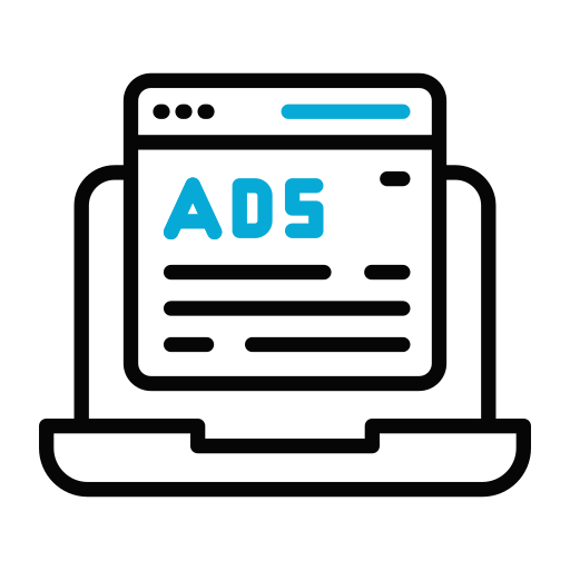 les publicités Icône gratuit les publicités Icône gratuit
