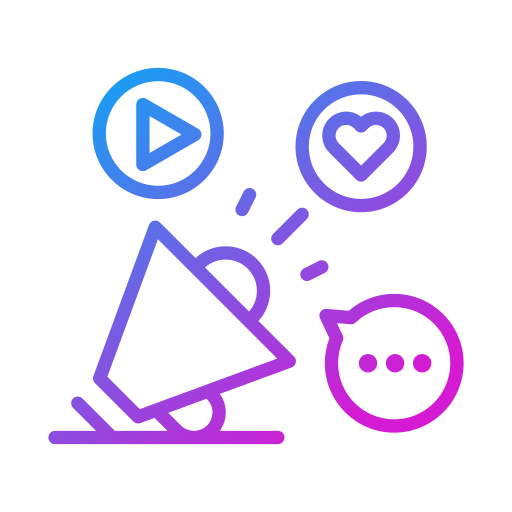 Кампания бесплатно иконка