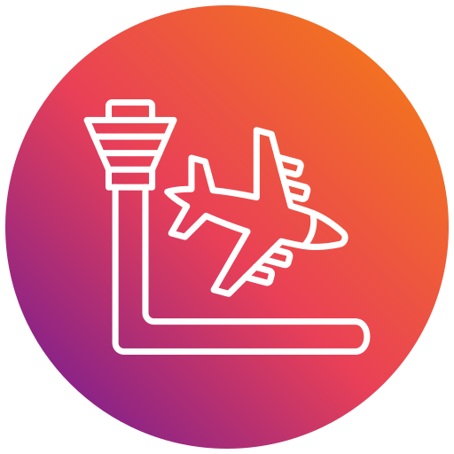 aterrizaje icono gratis