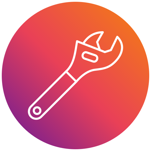 llave inglesa icono gratis