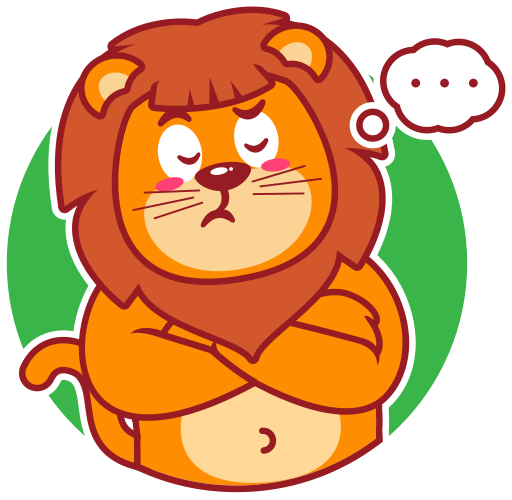 lion gratuit sticker lion gratuit sticker