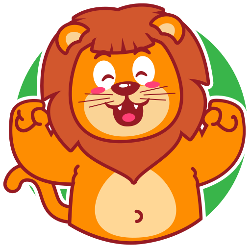 lion gratuit sticker lion gratuit sticker