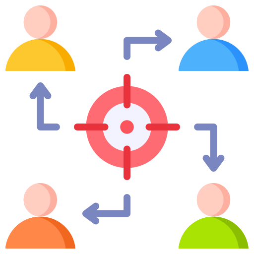 colaboración icono gratis