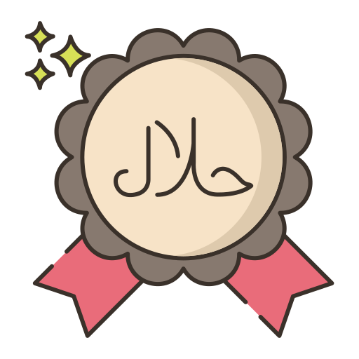 Halal free icon Halal free icon