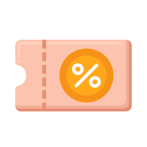 cupón icono gratis