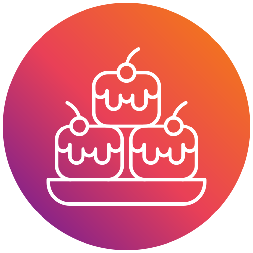 브라우니 무료 아이콘