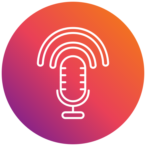 podcast Icône gratuit