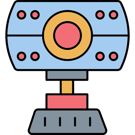 cámara web icono gratis