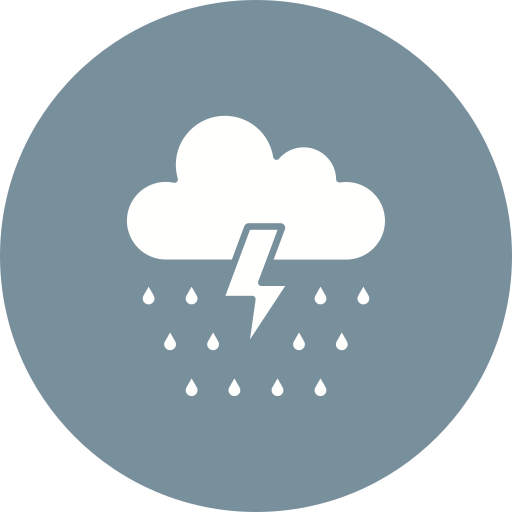 Thunderstorm free icon