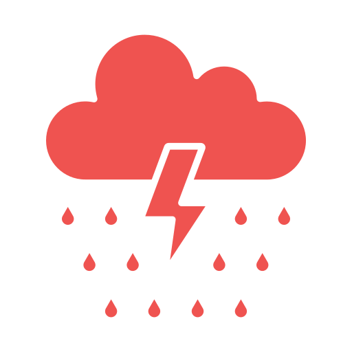 Thunderstorm free icon Thunderstorm free icon