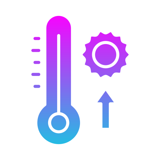 High temperature free icon High temperature free icon