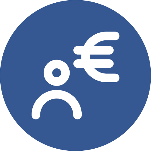euro icono gratis