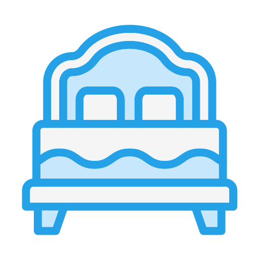 cama matrimonial icono gratis