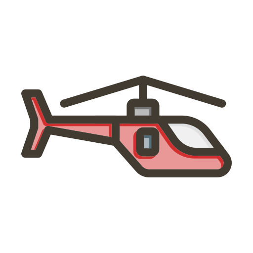 helicóptero icono gratis