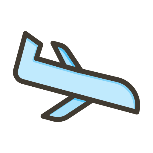 aterrizaje icono gratis