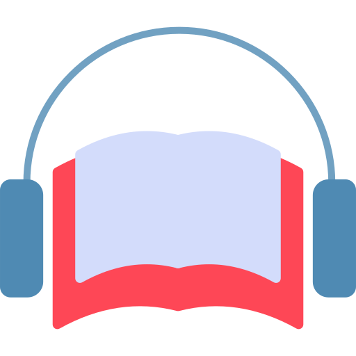 Audio book free icon